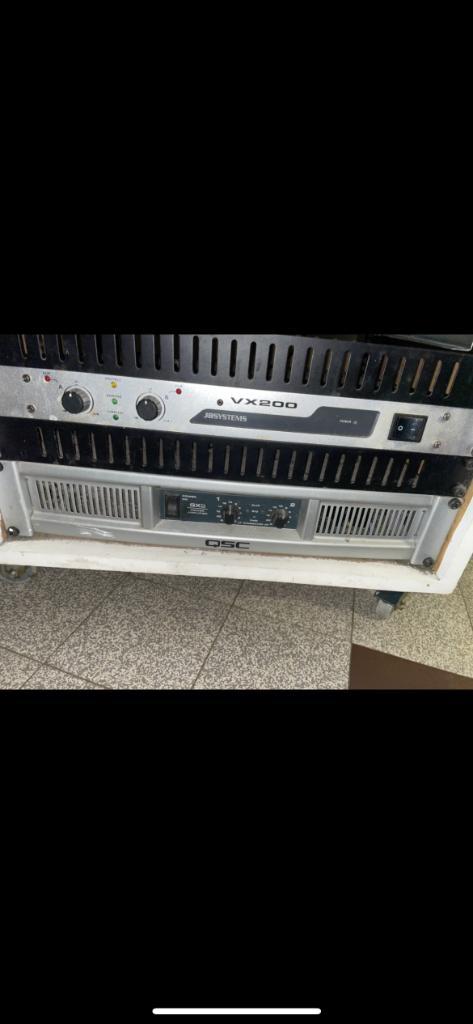 QSC GX3 versterker, Muziek en Instrumenten, Versterkers | Keyboard, Monitor en PA, Gebruikt, P.A., Minder dan 500 watt, Ophalen of Verzenden