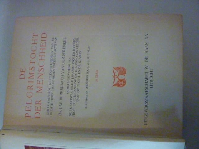 De pelgrimstocht der menschheid - Berkelbach vd Sprenkel, Ophalen of Verzenden, Gelezen