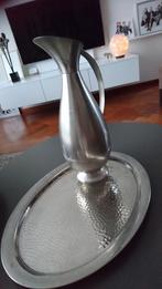 Antieke Vaas/Kan+Schaal/Dienblad, Antiek en Kunst, Antiek | Vazen, Ophalen of Verzenden