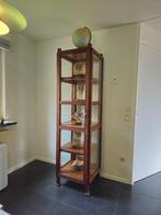 antieke kast vitrinekast, Ophalen, Gebruikt, 50 tot 100 cm, Glas