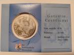 Coincards € 5 en € 10 Nederland UNC, Setje, Koningin Beatrix, Zilver, Euro's