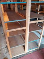 4 lundia stellingkasten (6 staanders 20 planken), Ophalen, Gebruikt