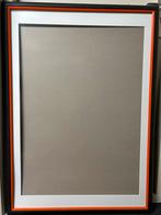 Fotolijst wissellijst meervoudige rand ontspiegeld 77x110cm, Ophalen of Verzenden, Zo goed als nieuw