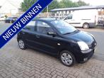 Kia Picanto 1.0 D-light (bj 2007), Auto's, Voorwielaandrijving, Stof, Zwart, 4 cilinders