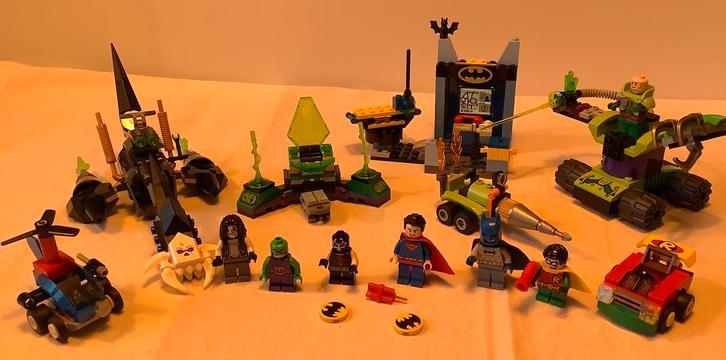 Mooie set Lego Superman Batman Super Hero Zgan, Kinderen en Baby's, Speelgoed | Duplo en Lego, Zo goed als nieuw, Ophalen