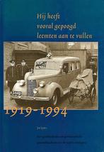 Hij heeft vooral gepoogd leemten te vullen  1919-1994, 20e eeuw of later, Ophalen of Verzenden, Zo goed als nieuw, Jet Spits