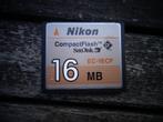 nikon compact flash sandisk 16 mb, Ophalen of Verzenden