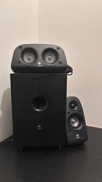 Logitec Z506 Surround Sound Speakers, Computers en Software, Pc speakers, Ophalen of Verzenden, Zo goed als nieuw