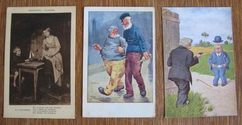 Oude ansicht kaarten B.J. Blommers, Verzamelen, Ansichtkaarten | Nederland, Noord-Holland, Ophalen of Verzenden