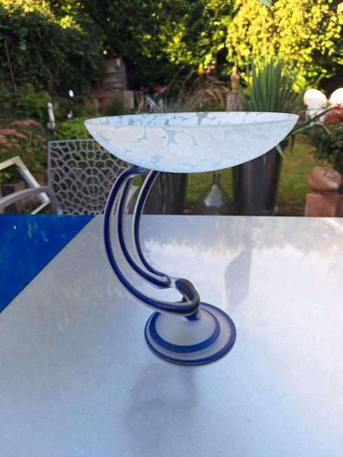 Schaal,glas, Krosno? DALEN,DRENTHE, Antiek en Kunst, Kunst | Designobjecten, Ophalen of Verzenden