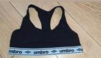 SPLINTERNIEUW ORGINELE UMBRO DAMES MERK SPORT BH
MAAT XL
KLE, UMBRO, Zwart, Nieuw, Ophalen of Verzenden