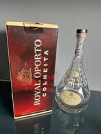 Fles Port Royal Oporto Colheita 1976 LEEG glas, Ophalen of Verzenden, Zo goed als nieuw, Overige typen