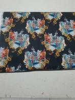 Tricot stenzo zwart grachtpand (126), 120 cm of meer, Zwart, Nieuw, Ophalen of Verzenden