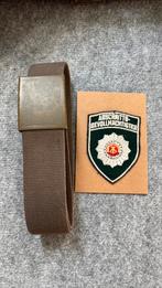 Embleem en koppel DDR Duitsland Abschnittsbevolmachtiger, Ophalen of Verzenden, Overige soorten, Duitsland, Embleem of Badge