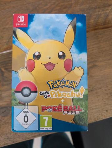 Pokémon: Let's Go, Pikachu! + Poké Ball Plus beschikbaar voor biedingen