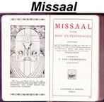 Bo45 Veel gebruikt Missaal uit 1939, Ophalen of Verzenden, Gebruikt, Kaart of Prent