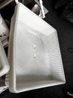 4 bedlades ikea, Ophalen, Gebruikt, Wit, Tweepersoons