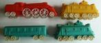 Vintage trein Moskou Russich 3 locs 1wagon vinyl, Verzenden