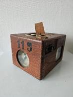 Vintage Houten duivenklok, Antiek en Kunst, Ophalen of Verzenden