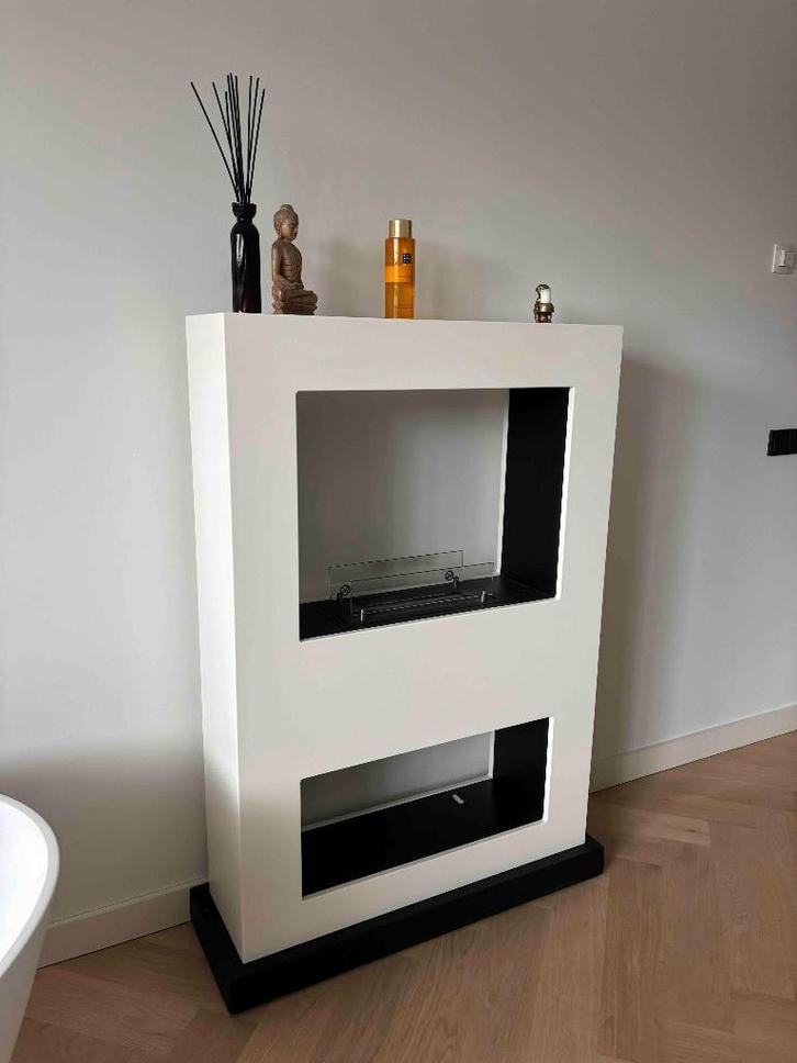 Ruby Fires Bio-ethanol haard en roomdivider, Huis en Inrichting, Haarden, Gebruikt, Overige soorten, Ophalen