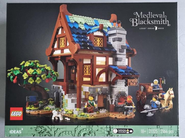 LEGO Middeleeuwse smid (Ideas) - 21325 - NIEUW!, Kinderen en Baby's, Speelgoed | Duplo en Lego, Nieuw, Lego, Complete set, Ophalen of Verzenden