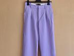 Lila pantalon van Zara Maat XS/S, Zara, Paars, Ophalen of Verzenden, Maat 36 (S)