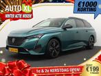 Peugeot 308 SW 1.2T 131 PK Aut. GT Memory/Massage HUD Adapt., Gebruikt, 1199 cc, Blauw, Origineel Nederlands