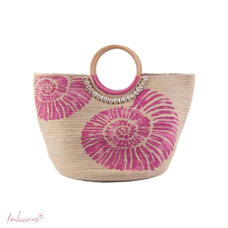 Shopper tas Shani pink Imbarro leuk als cadeau, Sieraden, Tassen en Uiterlijk, Tassen | Damestassen, Nieuw, Shopper, Beige, Ophalen of Verzenden