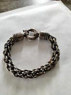 Oude verzilverde stalen armband ., Verzenden, Overige materialen, Armband