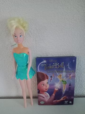 TINKERBELL uit de DISNEY film van PETER PAN met DVD beschikbaar voor biedingen