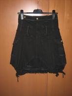 Super stoere rok van MC PLANET JEANS, maat 36 snazzeys, MC Planet, Verzenden, Zwart, Zo goed als nieuw