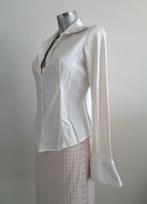 Anne Fontaine witte blouse, maat 42 origineel, Kleding | Dames, Blouses en Tunieken, Wit, Maat 42/44 (L), Gedragen, Anne Fontaine