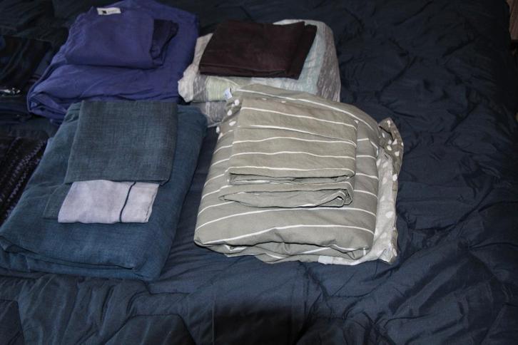 Dekbedovertrek, Huis en Inrichting, Slaapkamer | Beddengoed, Gebruikt, Dekbedovertrek, Tweepersoons, Overige kleuren, Ophalen