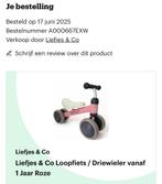 Loopfiets, Ophalen, Zo goed als nieuw