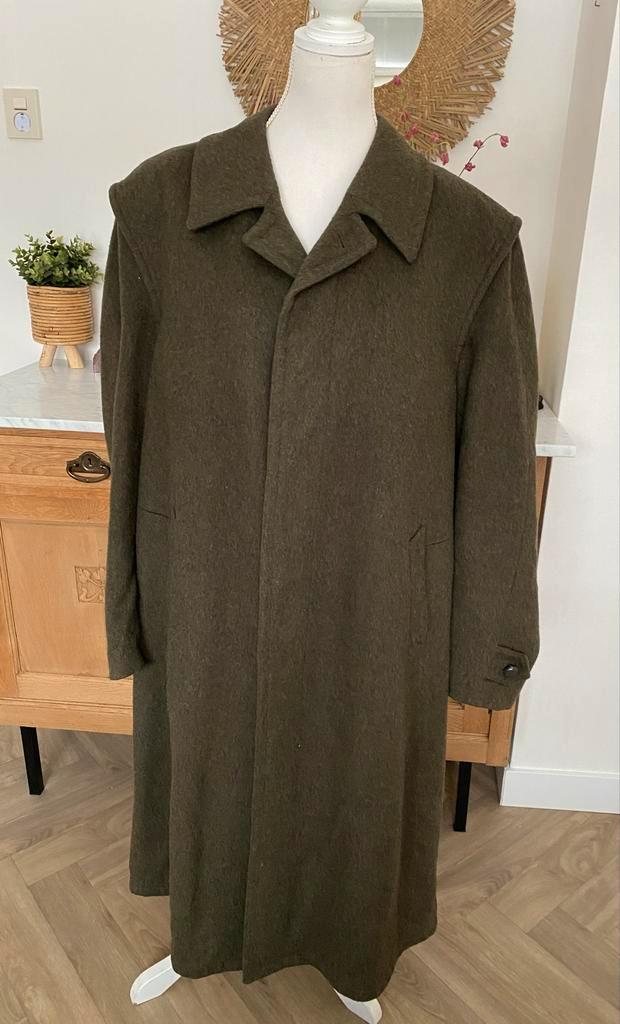 Vintage Ravit Tiroler Loden Jas, Kleding | Heren, Jassen | Zomer, Gedragen, Maat 56/58 (XL), Groen, Ophalen of Verzenden