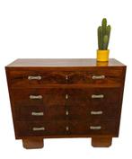 Art Deco ladekast commode mahonie kast  design, Ophalen