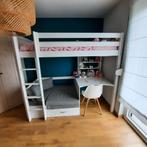 Praktische plaats besparende tienerslaapkamer, Ophalen, Gebruikt, Hoogslaper, Eenpersoons