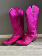 Nieuwe cowboylaarzen La Pintura mt 40 metallic roze leer, Kleding | Dames, Schoenen, Hoge laarzen, Nieuw, Ophalen of Verzenden