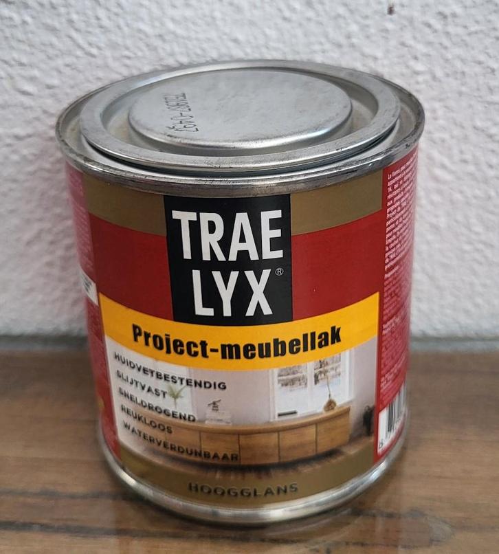Nieuw Trae Lyx project Meubellak hoogglans 250ml, Huis en Inrichting, Woonaccessoires | Overige, Nieuw, Ophalen of Verzenden