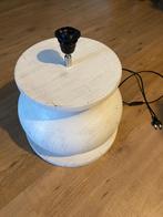 Aparte houten bolvormige voet van een  schemerlamp, Ophalen, Zo goed als nieuw, Landelijk of modern, Minder dan 50 cm