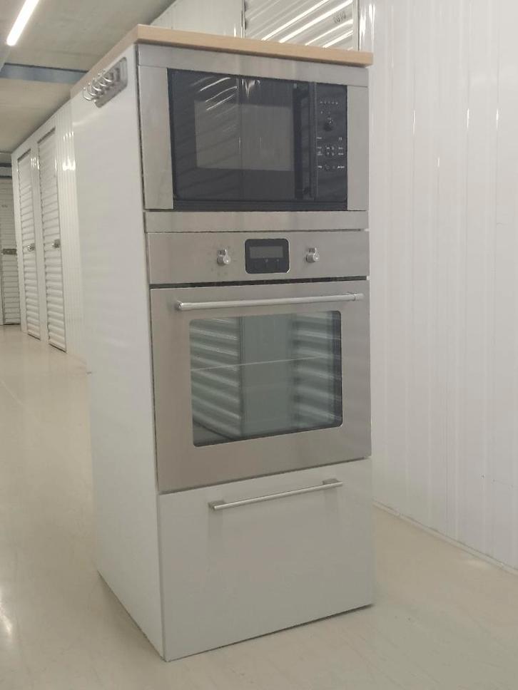 oven + magnetron & kast A++ ZGAN ----GRATIS BEZORGING ZWOLLE, Witgoed en Apparatuur, Ovens, Zo goed als nieuw, Inbouw, Minder dan 45 cm