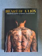 Simon Zwartkruis - Heart of a lion, Ophalen of Verzenden, Sport, Simon Zwartkruis; Memphis Depay, Zo goed als nieuw