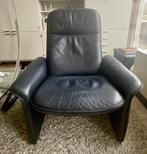 Luxe lederen fauteuil van De Sede, Luxe comfort, Minder dan 75 cm, Gebruikt, Leer