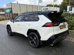 Toyota RAV4 2.5 Hybrid AWD 222PK Bi-Tone•Pano•Trekhaak, Automaat, Stof, Gebruikt, Euro 6