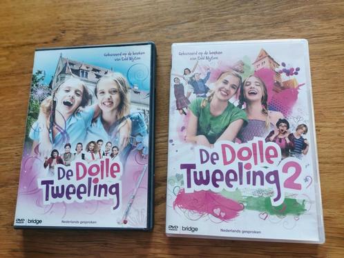 Dvd's De Dolle Tweeling 1 en 2, Cd's en Dvd's, Cd's | Kinderen en Jeugd, Gebruikt, Overige typen, Ophalen of Verzenden