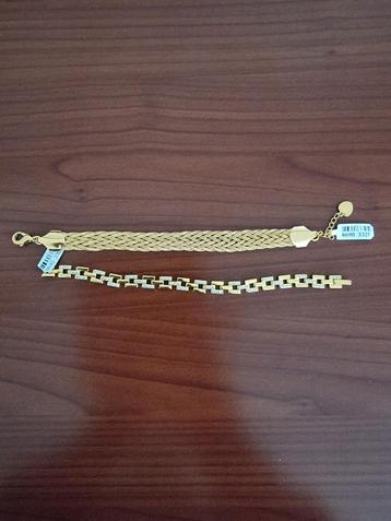 Gouden armband (verguld). beschikbaar voor biedingen