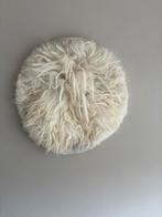 Echte Schapenvacht - Warm en Comfortabel, Huis en Inrichting, Minder dan 50 cm, Wit, Rond, Nieuw