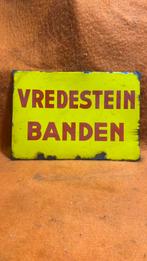 Emaille bord Vredestein Banden, Ophalen of Verzenden, Zo goed als nieuw, Reclamebord