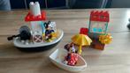 Duplo Mickey en Minnie stoomboot, Ophalen of Verzenden, Zo goed als nieuw, Duplo