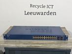 Netgear 24x PoE 10/100 Rackmountable Switch gs724ts, Computers en Software, Ophalen of Verzenden, Gebruikt